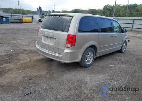 2012 Dodge Grand Caravan Se/Avp из США, поврежденный, VIN 2C4RDGBG3CR360890